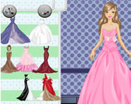 Barbie dressup makeover online játék