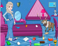 csajos - Clean a house with Frozen Elsa