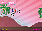 csajos - Girl bike stunt
