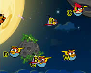 csajos - Angry Birds space typing
