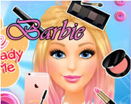 Barbie get ready with me csajos ingyen játék