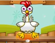 Chicken egg challenge csajos HTML5 jtk