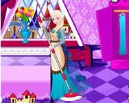 csajos - Elsa cleaning royal family