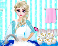 Elsa washing dishes csajos jtkok ingyen