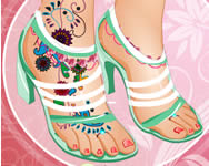 csajos - Fabulous foot makeover
