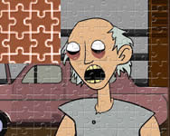 Granny jigsaw puzzle csajos HTML5 jtk