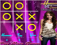 Hannah Montana XO game jtk