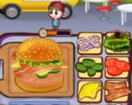 Julias food truck csajos HTML5 játék