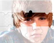 csajos - Justin Bieber puzzle set