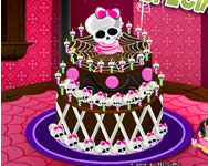 csajos - Monster High special cake