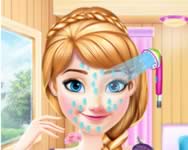 Princess face painting trend online