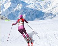 Slalom ski sport játék csajos ingyen játék
